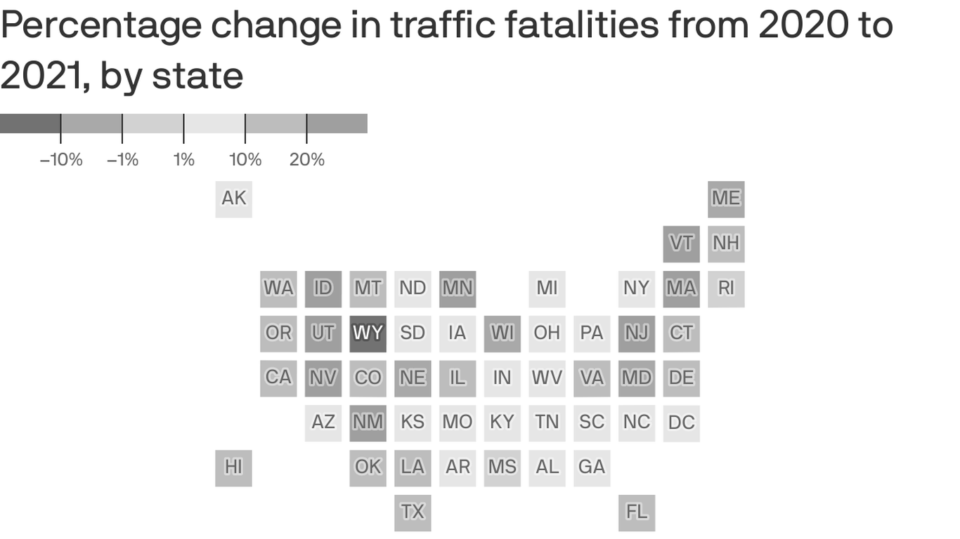 U.S. {traffic|visitors|site visitors} deaths hit highest {level|degree|stage} in 16 years