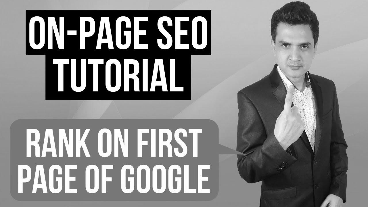 On-page search engine optimisation Tutorial – Rank Any Web site or Blog on 1st Page of Google in 2020 |  Pritam Nagrale