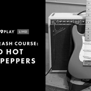 Crash Course: Crimson Hot Chili Peppers |  Be taught Songs, Strategies & Tones |  Fender Play LIVE |  fender