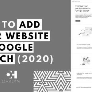 Methods to Add Website to Google Search (2020) |  WordPress Yoast website positioning + Google Search Console