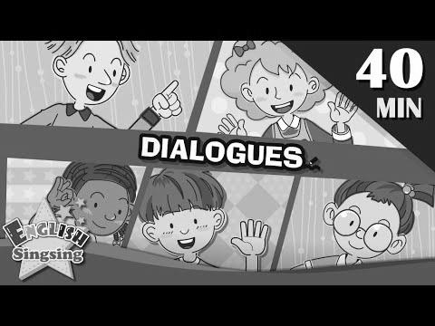 Good morning+More Children Dialogues |  Learn English for Kids |  Assortment of Simple Dialogue