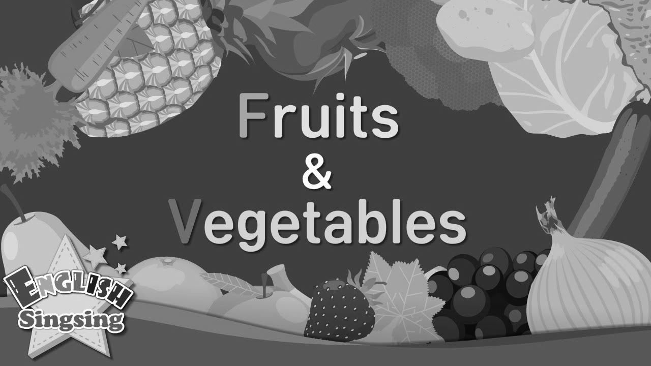 Kids vocabulary -[Old] Fruits & Greens – Be taught English for youths – English academic video