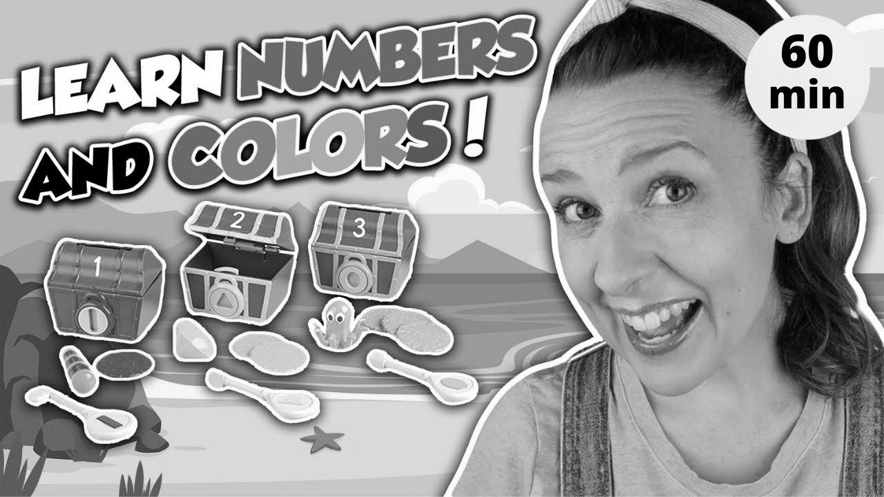 Be taught Numbers, Colours, Counting and Shapes with Ms Rachel |  Learning Videos for Toddlers in English