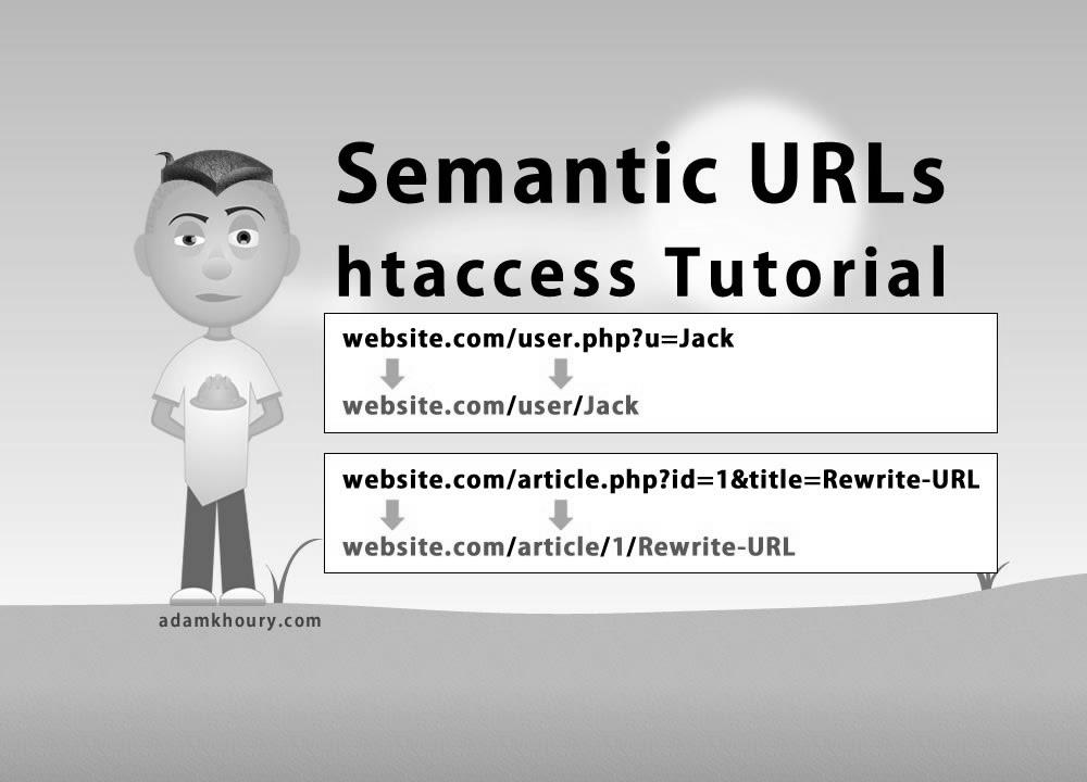 Semantic URL htaccess Tutorial Search engine marketing Pleasant Clean Hyperlinks Rewrite