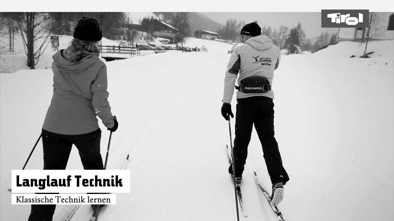 Cross-country skiing method – be taught cross-country snowboarding within the classic approach