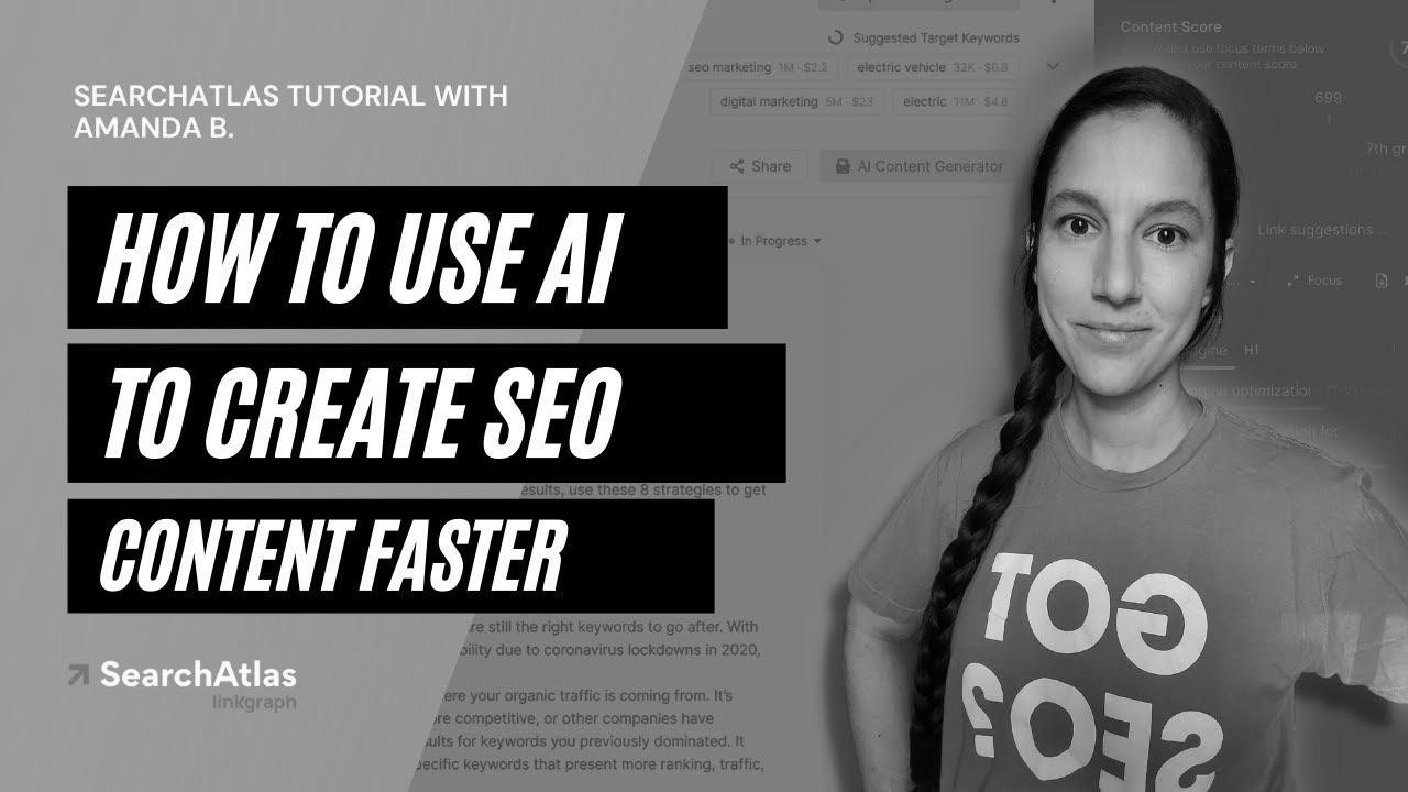 How you can Use AI to Create website positioning Content material Sooner |  Search Atlas Tutorial