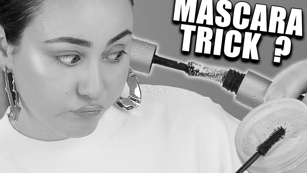 Probably the most violent mascara eyelash hack?  NEVER stamp AGAIN viral make-up approach take a look at