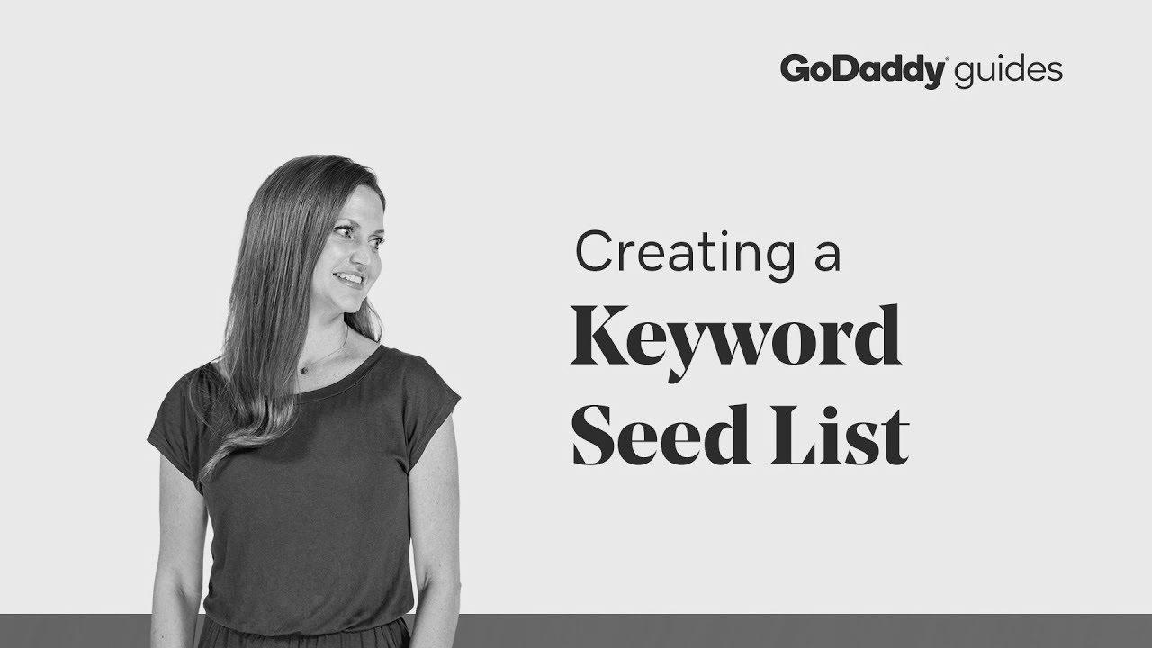  Create an search engine optimisation Keyword Seed Listing