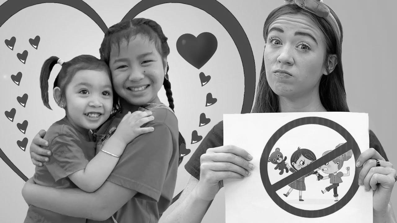 Jannie and Maddie Learn Guidelines for Kids |  Children Be taught Sharing is Caring and Extra Rules