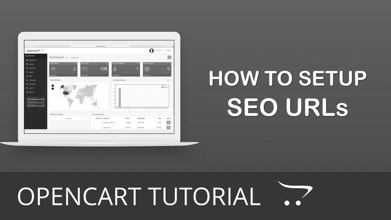 Find out how to Arrange SEO URLs in OpenCart 3.x