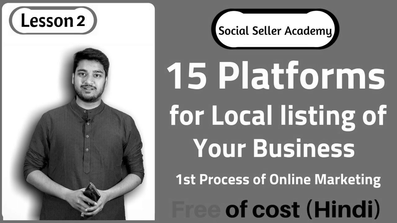 15 Platforms for Local Itemizing of your Business ||  Native SEO ||  On-line Directory in India |  In Hindi