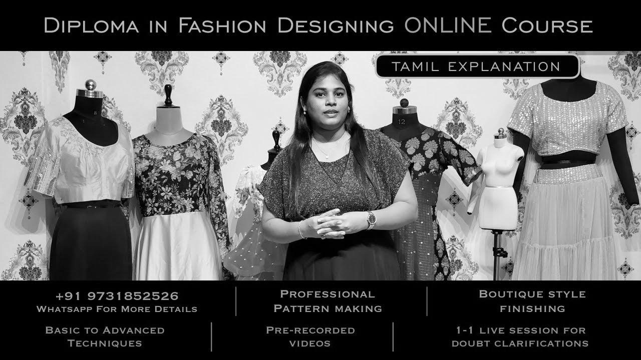 Study Vogue Design Online Course |  Complete Tamil briefing