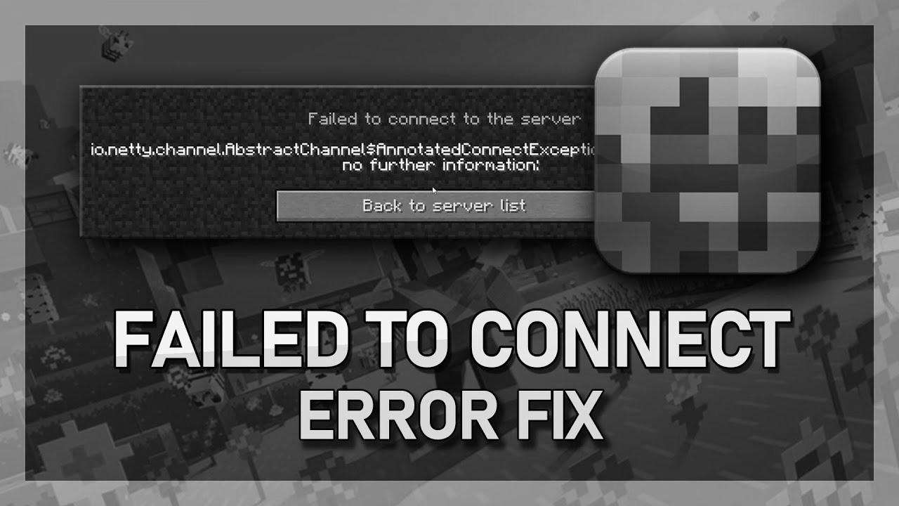 Minecraft – How To Repair IO Netty Channel Summary Channel … Error (Failed to connect with server)